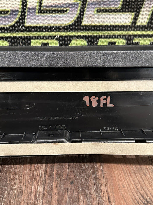 2017-19 FORD F250 F350 F450 FRONT LEFT GLOSS BLACK B PILLAR DOOR TRIM OEM *READ