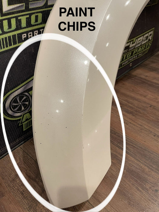 2017-22 FORD F450 DUALLY SUPERDUTY FRONT LEFT FENDER FLARE (UG) OEM *READ