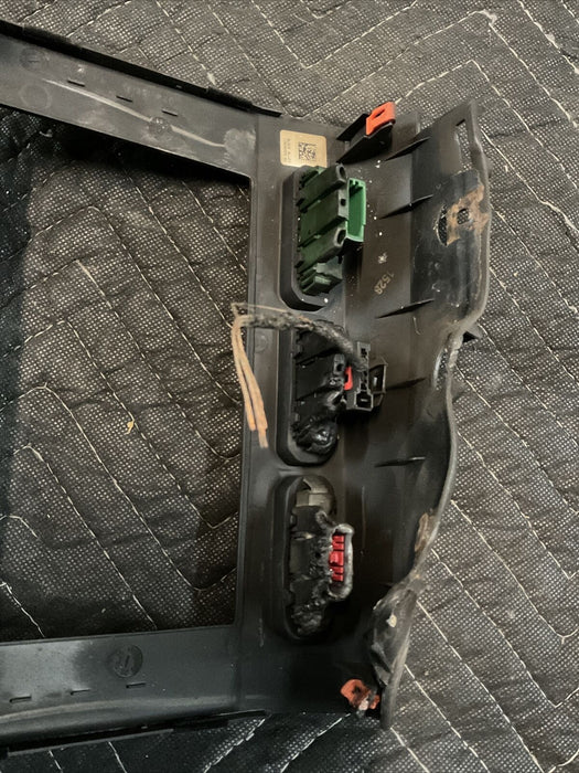 2017 FORD F250 F350 PLATINUM RADIO A/C HVAC CONTROL ASSEMBLY OEM~BURNED DAMAGE~