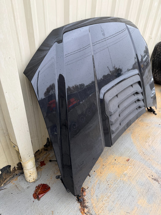 2019 FORD F150 RAPTOR HOOD ASSEMBLY BLACK COMPLETE TAKE OFF 2017-2020