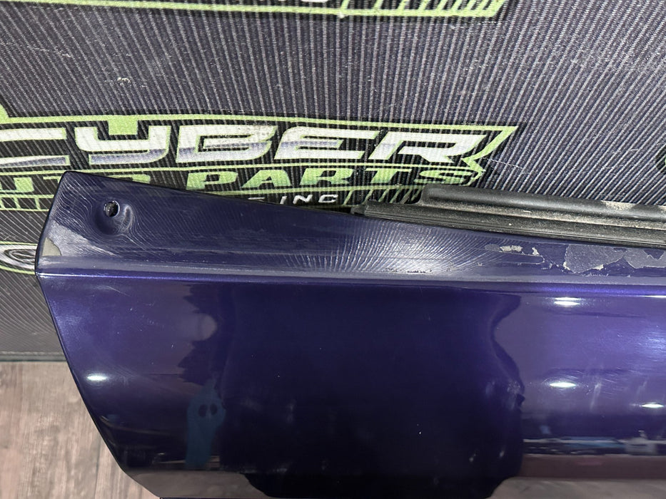 2014 AUDI R8 SPYDER RIGHT PURPLE DOOR SHELL W WINDOW OEM *FLAWS/READ*