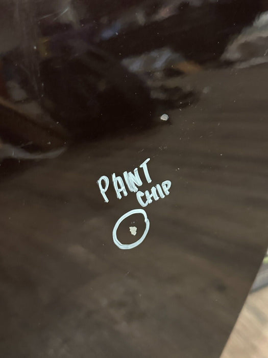 2010 NISSAN 370Z DRIVER LEFT DOOR SHELL BLACK CHEERY (NAG) OEM *READ DESC/FLAWS*