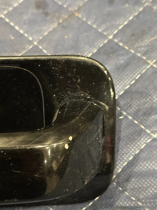 2017-2019 FORD F250 F350 F450 REAR LEFT DOOR HANDLE OEM BLACK PEARL G1 *FLAW*