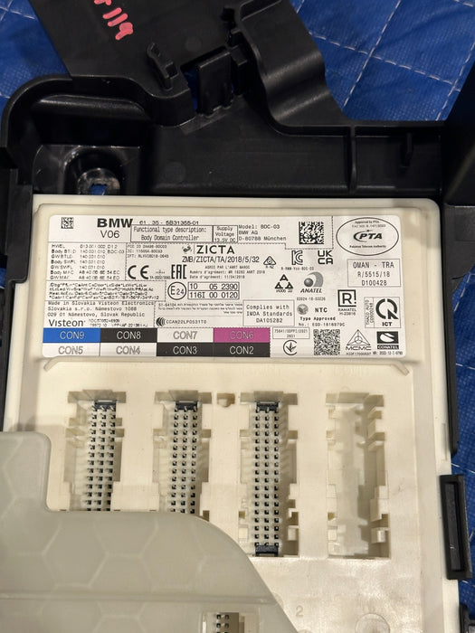 2024 BMW M3 M4 G80 G82 ENGINE BODY CONTROL UNIT ECU BCM KEY OEM