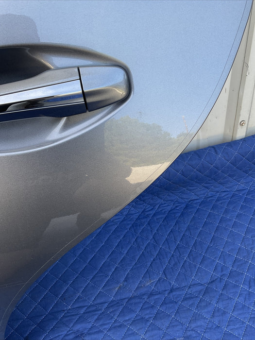 2014-2017 INFINITI Q50 RED SPORT REAR DRIVER LEFT DOOR GREY METALLIC (KAD) OEM