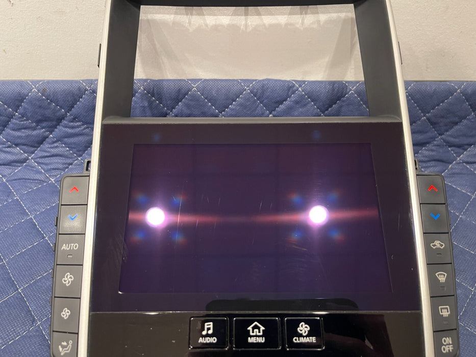 2017 INFINITI Q50 RS CLIMATE/ AUDIO/ HEATED SEAT CONTROL SCREEN W BEZEL OEM