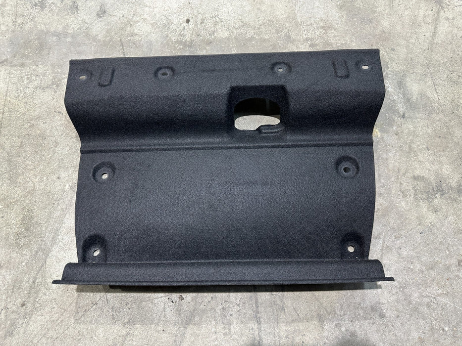 2013 NISSAN 370Z CONVERTIBLE REAR TRUNK FINISH PANEL OEM