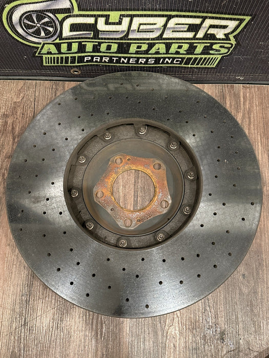 2018-2024 LAMBORGHINI URUS FRONT LEFT CARBON CERAMIC BRAKE ROTOR OEM 4M0 615 301