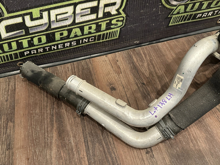 2017 AUDI R8 FRONT LEFT RADIATOR COOLANT HOSE PIPE ASSEMBLY OEM 4S0 121 065