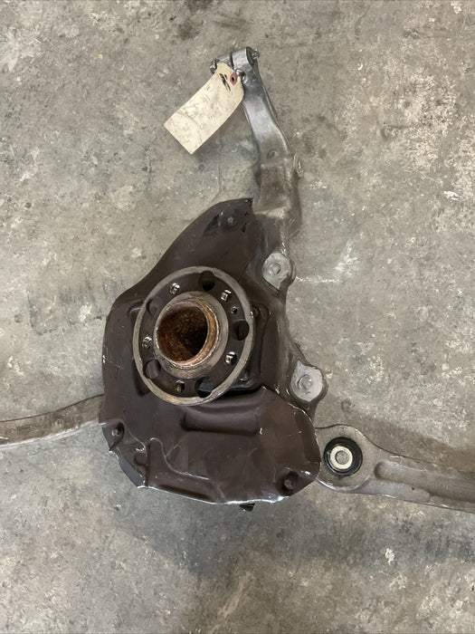 2014 W222 MERCEDES S550 FRONT LEFT DRIVER SPINDLE KNUCKLE WHEEL HUB OEM