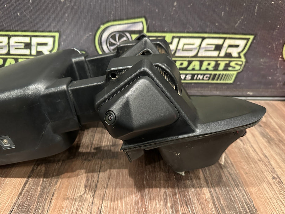 2023-2024 FORD F350 PASSENGER RIGHT CHROME CAP TOW MIRROR W CAMERA OEM