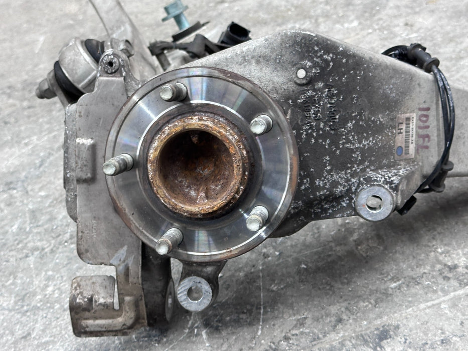 2015 JAGUAR F TYPE FRONT LEFT KNUCKLE SPINDLE OEM EX53-3K186-AB