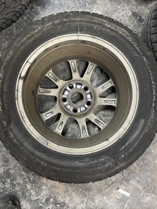 2014 TOYOTA PRIUS V WHEELS RIMS SET OEM ~CURBRASH~P205/60R16