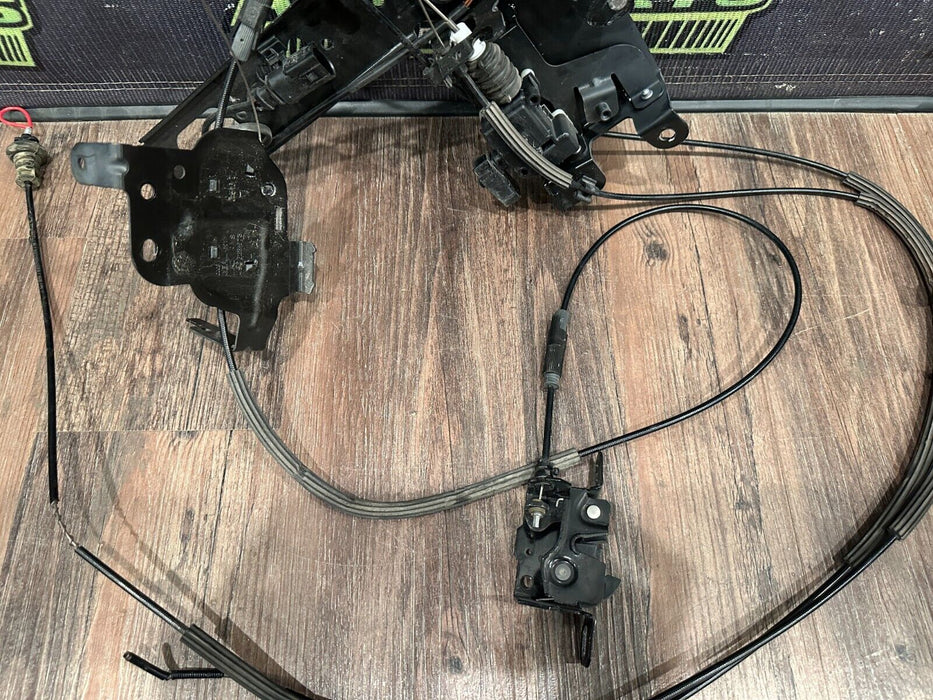 2021 AUDI R8 HOOD LOCK LATCH CABLE ASSEMBLY OEM (CABLE DAMAGED #12) 4S0 805 532