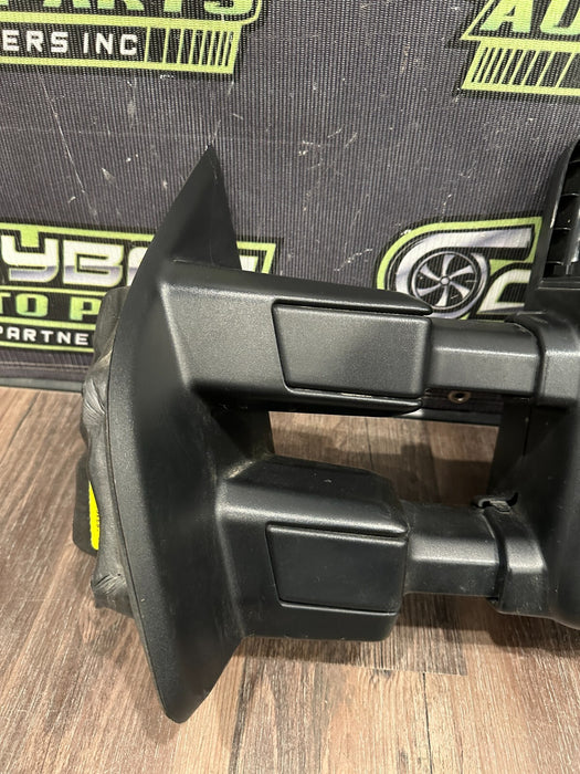 2017-2022 FORD F250 F350 F450 PLATINUM LEFT DOOR TOW MIRROR ~DAMAGE~