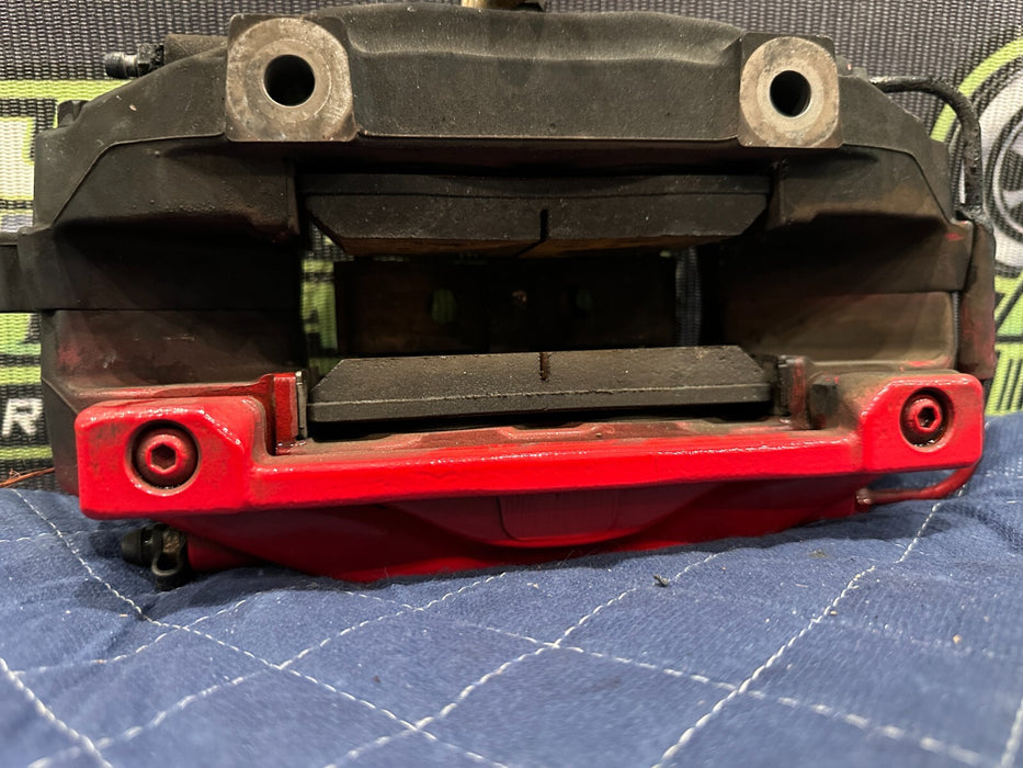 2021 AUDI R8 REAR RIGHT RED CARBON CERAMIC BRAKE CALIPER OEM ~READ!!~