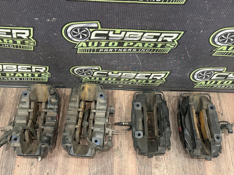 2014 Audi R8 SPYDER FRONT REAR BRAKE CALIPER SET OEM