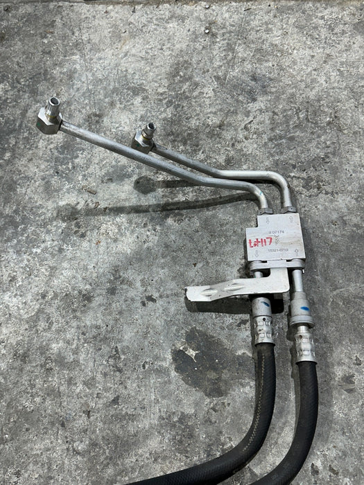 2021 RAM 2500 LARAMIE TRANSMISSION OIL COOLER PRESURE RETURN LINE OEM 68397154AD