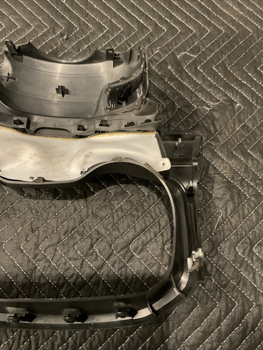2016 NISSAN TITAN XD PLATINUM RESERVE GAUGE CLUSTER SURROUND OEM 68240 EZ01A
