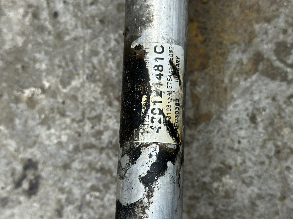 2014 AUDI R8 V10 REAR RIGHT COOLANT PIPE HOSE 420 121 085 B 420 121 481 C OEM