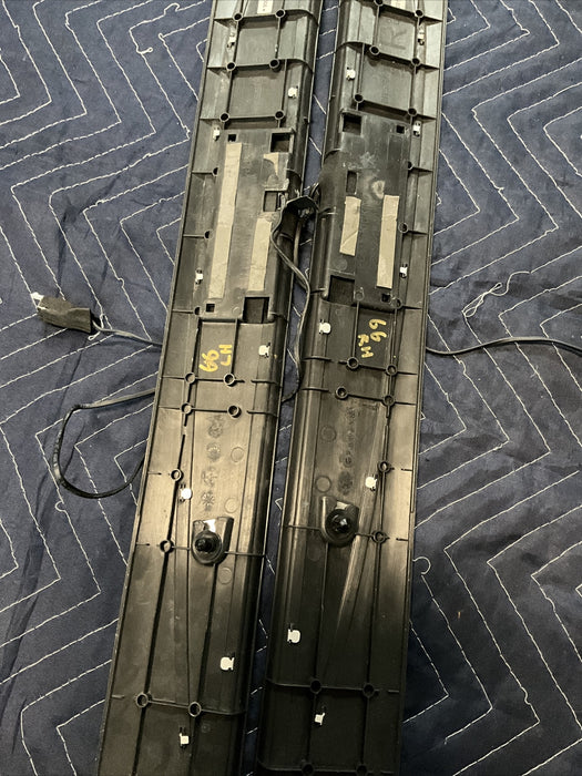 2016 NISSAN 370Z ILLUMINATED KICK PLATE SET LEFT RIGHT 2009-2020