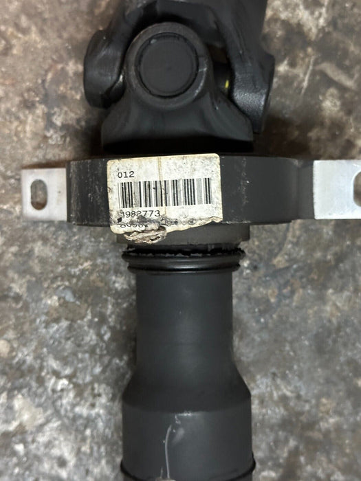 2020 BMW M4 F82 OEM REAR PROPELLER DRIVE SHAFT ASSEMBLY 8090631 04