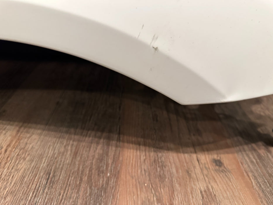 2017-2018 AUDI R8 SPYDER REAR PASSENGER QUARTER PANEL METALLIC WHITE *DAMAGE*