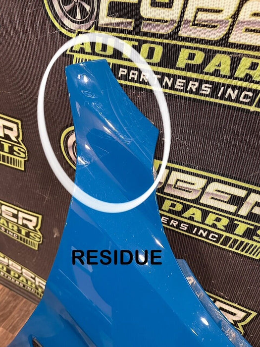 2020 BMW M4 F82 PASSENGER RIGHT FENDER LAGUNA SECA BLUE (448) OEM *PPF WEAR/READ