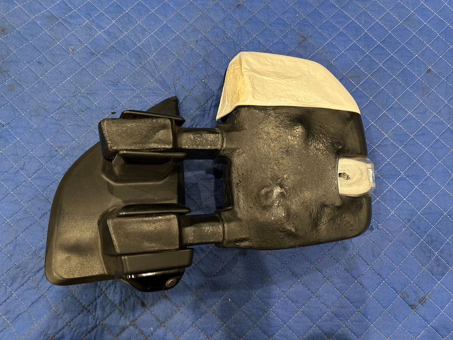2017-2022 FORD F250 F350 F450 DRIVER LEFT TOW MIRROR OEM ~FIRE DAMAGE~