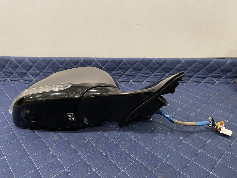2017 INFINITI Q50 RED SPORT DRIVER LEFT DOOR MIRROR W/ CAMERA (PAINT CODE KAD)
