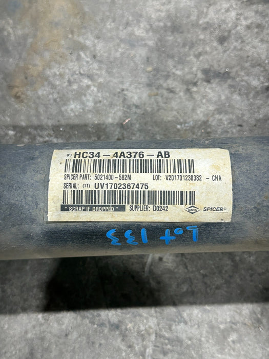2017-2019 FORD F250 F350 F450 FRONT DRIVE SHAFT OEM HC34-4A376-AB