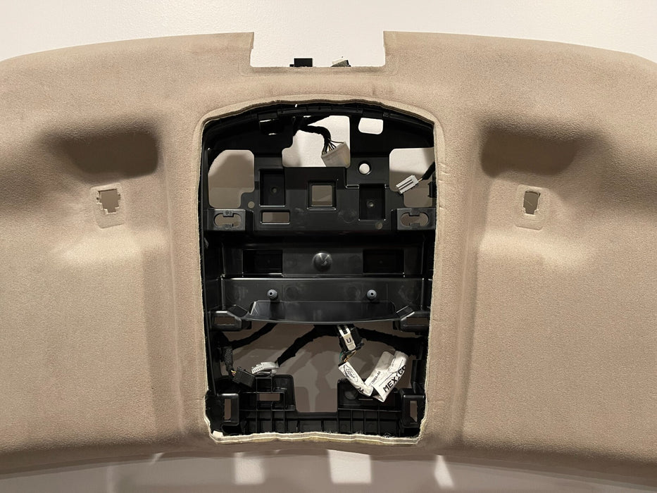 2017-2019 FORD F250 LIMITED ALCANTERA SUEDE TWIN PANEL MOON ROOF HEADLINER CAMEL