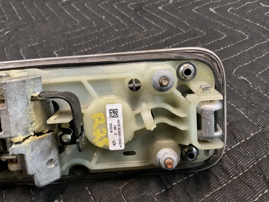 2017-2019 FORD F250 F350 F450 REAR DRIVER LEFT SILVER (UX) DOOR HANDLE OEM