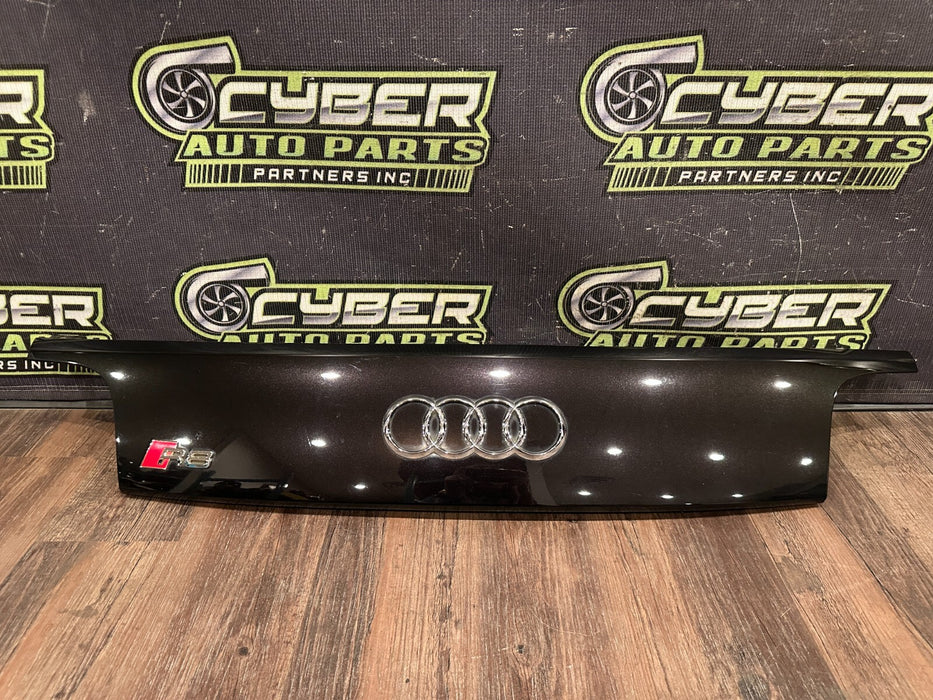 2014 AUDI R8 REAR UPPER COVER PANEL VELVET PURPLE OEM 420 807 649 C *SCRATCH 6*