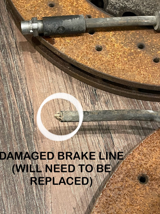 2020 BMW M4 F82 FRONT REAR  BLUE BREMBO BRAKE CALIPERS & ROTORS (448) OEM *READ