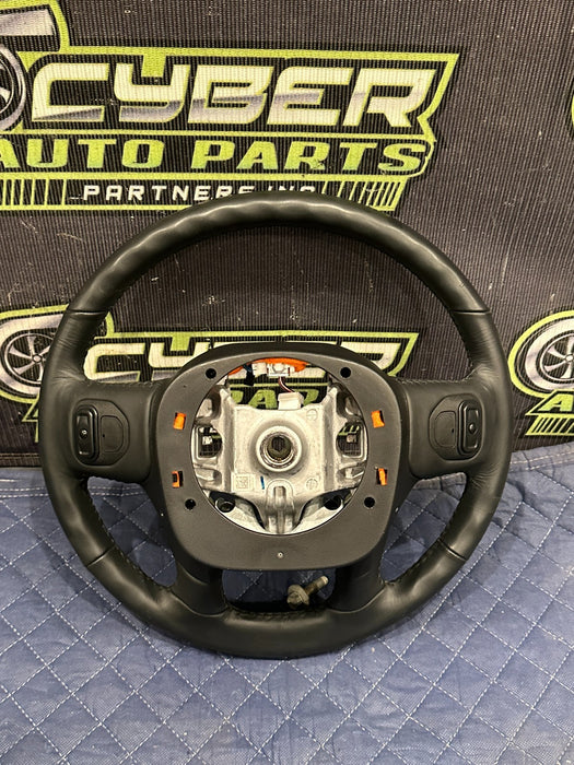 2024 DODGE RAM 3500 LARAMIE LEATHER STEERING WHEEL HEATED OEM *MINOR SPOT #3*