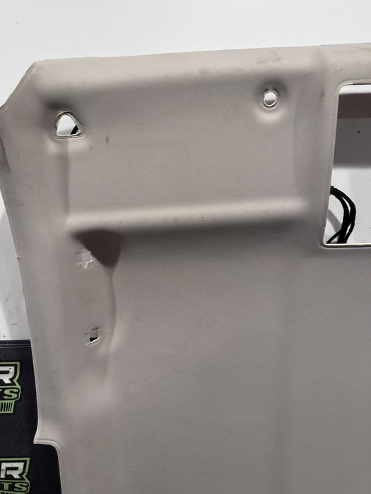 2017 NISSAN TITAN XD RESERVE TAN ROOF HEADLINER OEM