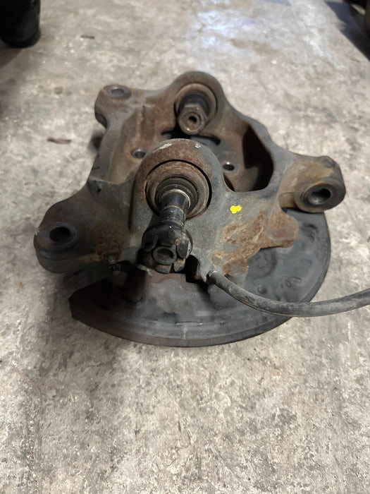 2022 FORD F250 F350 DIESEL FRONT AXLE RIGHT PASSENGER KNUCKLE SPINDLE 4X4 OEM