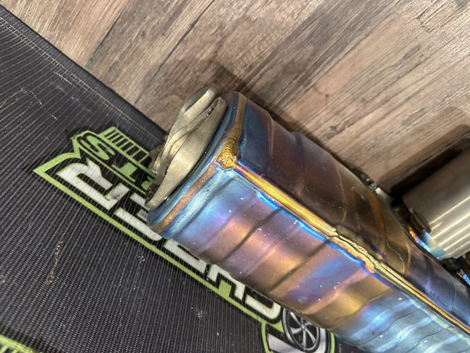 2017 2018 2019 PORSCHE 911 GT3 CENTER EXHAUST MUFFLER W/ TIPS OEM 991 111 027 90