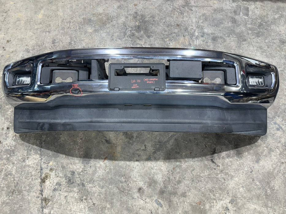2017-2019 FORD F250 F350 FRONT CHROME BUMPER OEM *DENT/NO ADAPTIVE MODULE*