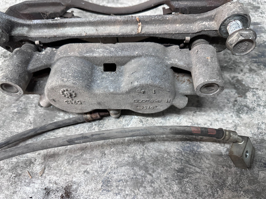 2017 NISSAN TITAN XD FRONT LEFT BRAKE CALIPER OEM