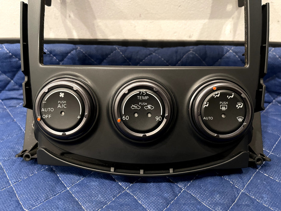 2017 NISSAN 370 NISMO DASH HVAC AC HEAT CLIMATE TEMPERATURE CONTROL BUTTONS OEM