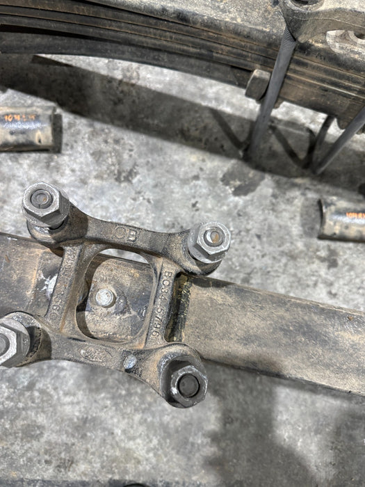 2024 FORD F350 REAR LEFT RIGHT LEAF SPRINGS W/SPACERS OEM HC3C5A975NH HC3C 5A975