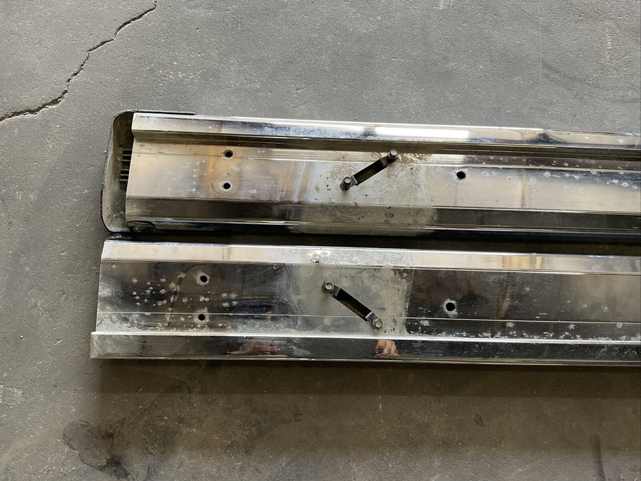 2017 FORD F250 F350 F450 RIGHT LEFT SIDE RUNNING BOARD STEP BOARD PAIR OEM