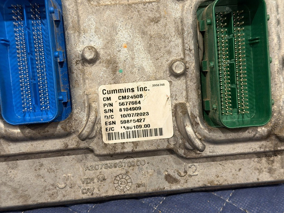 2024 RAM 3500 6.7L ECM ECU PCM ENGINE COMPUTER MODULE OEM 5677664