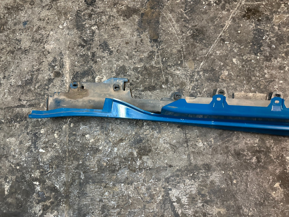 2015-2020 BMW M4 F82 LEFT DRIVER SIDE SKIRT LAGUNA SECA BLUE (448) ~WEAR~