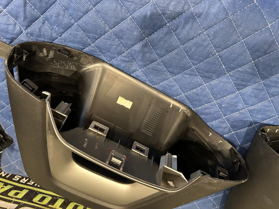 2010 NISSAN 370Z CONVERTIBLE REAR RIGHT LEFT SIDE ROLL BAR HOOP COVER TRIM OEM