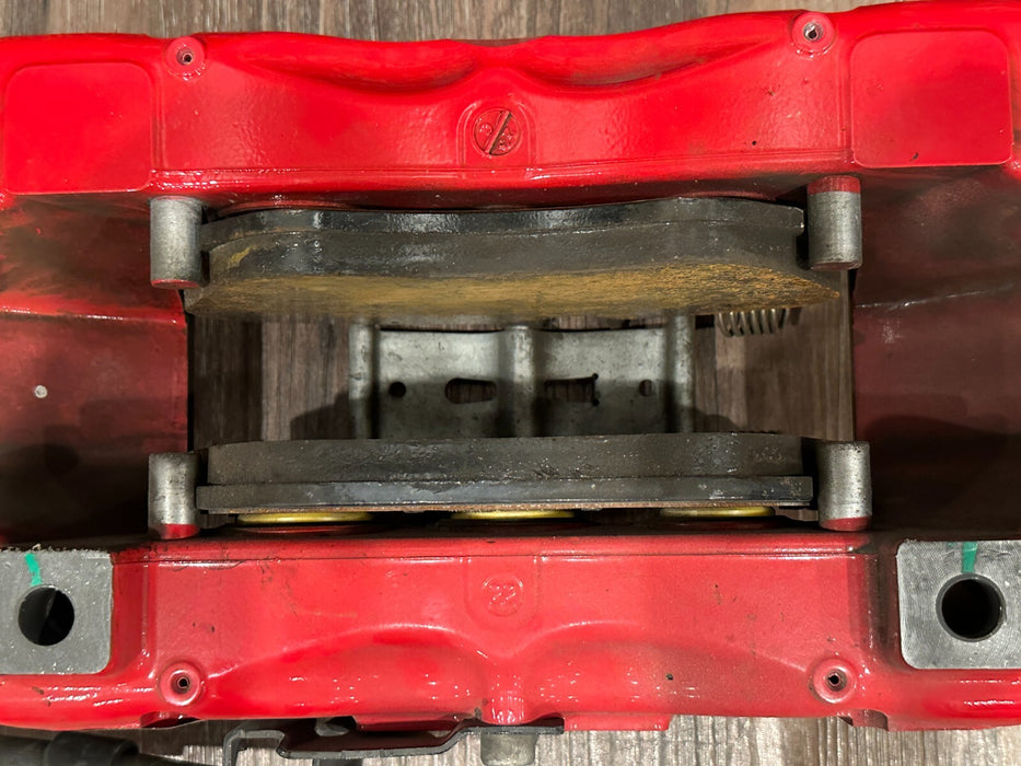 2021 AUDI R8 FRONT LEFT RED CARBON CERAMIC BRAKE CALIPER OEM *MINT CONDITION!*