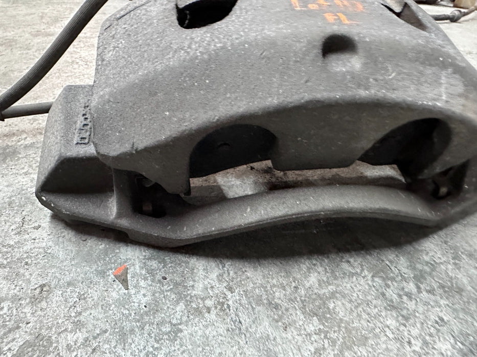 2017 NISSAN TITAN XD FRONT LEFT BRAKE CALIPER OEM