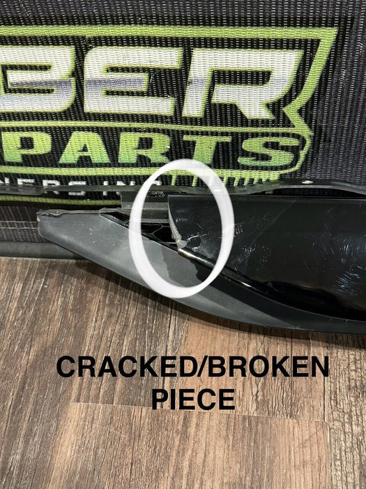 2021 AUDI R8 REAR LEFT AIR GUIDE GRILLE GLOSS BLACK TRIM PANEL OEM *READ DESC*